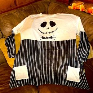 Nightmare before Christmas,jack Skellington long tunic.34 in Long, 26 in Pit/pit